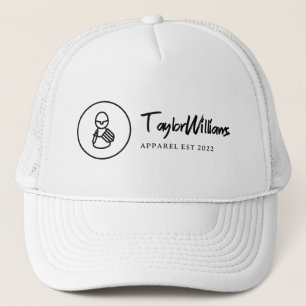 Taylor Williams White Hat Truckerkappe