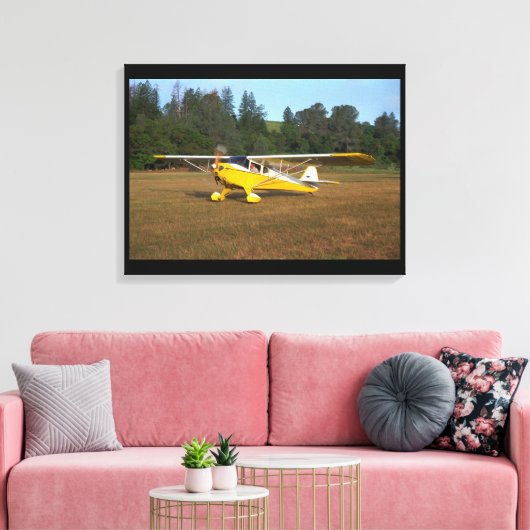 Taylorcraft, BC-12, 1941_Classic Aviation Leinwanddruck (Insitu (Wohnzimmer))
