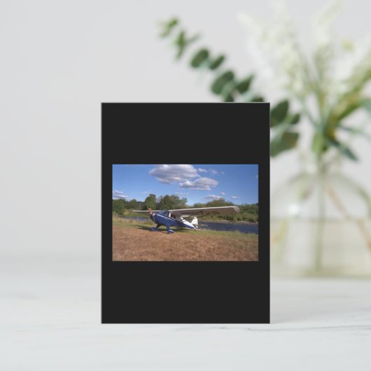 Taylorcraft, BC-12D, 1946_Classic Aviation Postkarte (Stehend Vorderseite)