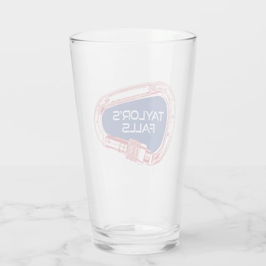 Taylor's Falls Minnesota Rock Klettergarten Glas (Rückseite)