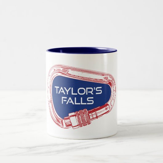 Taylor's Falls Minnesota Rock Klettergarten Zweifarbige Tasse (Mittel)