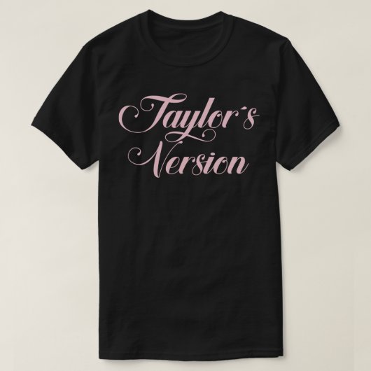 Taylors Version pink TShirt (Design vorne)
