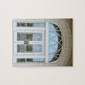 Taylorsville Utah Temple Feste Glastüren Puzzle (Horizontal)