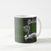 Taylortartan-Schild Kaffeetasse (VorderseiteRechts)