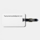 Taymyr Samoyeds Gepäckmarke Gepäckanhänger (Rückseite horizontal)