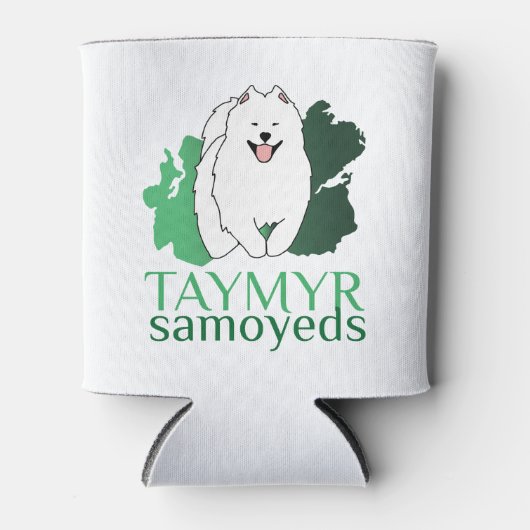 Taymyr Samoyeds-Logo Dosenkühler (Vorderseite)