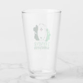 Taymyr Samoyeds-Logo Glas (Rückseite)