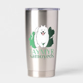 Taymyr Samoyeds-Logo Thermobecher (Links)
