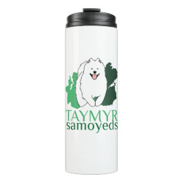 Taymyr Samoyeds-Logo Thermosbecher