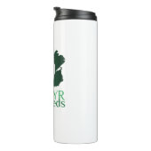 Taymyr Samoyeds-Logo Thermosbecher (Nach rechts gedreht)