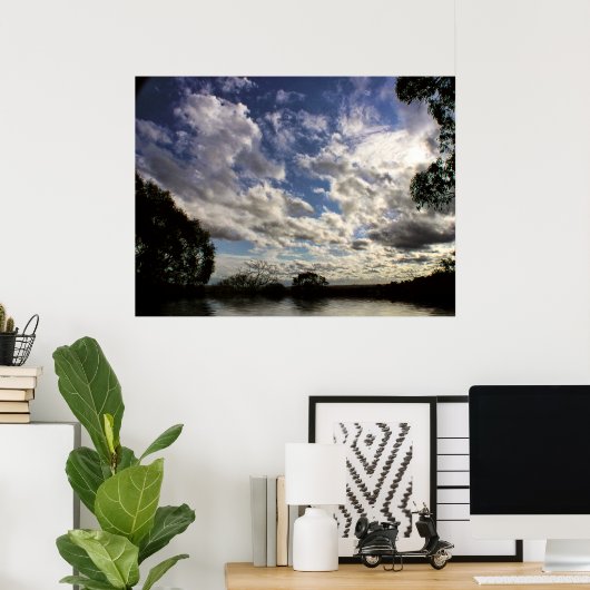 TAYTIME VERANDAD VIEW Poster (Heimbüro)