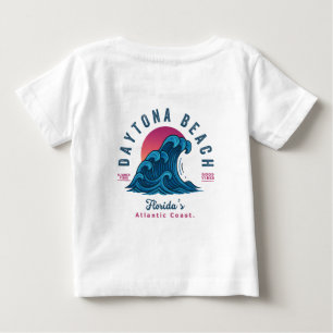 TAYTONA STRAND FLORIDA SOMMERWELLEN URLAUB BABY T-SHIRT