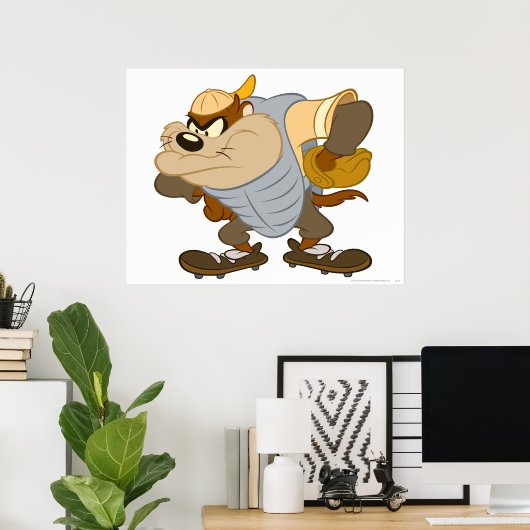 TAZ™ am Fang 2 Poster (Heimbüro)