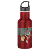 TAZ™ & BUGS BUNNY™ "Hunger" Edelstahlflasche (Vorderseite)