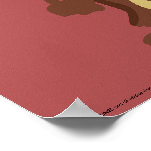 TAZ™ & BUGS BUNNY™ "Hunger" Poster (Ecke)