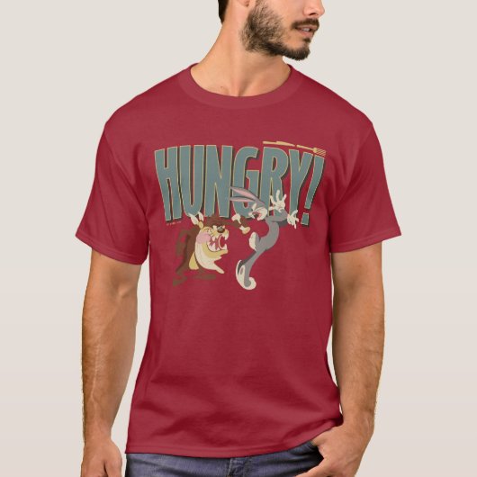 TAZ™ & BUGS BUNNY™ "Hunger" T-Shirt (Vorderseite)