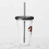 TAZ™ Burning Through Page Acryltrinkbecher (Rechts)