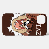 TAZ™ Burning Through Page Case-Mate iPhone Hülle (Rückseite (Horizontal))