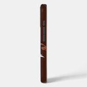 TAZ™ Burning Through Page Case-Mate iPhone Hülle (Rückseite / Links)