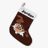 TAZ™ Burning Through Page Kleiner Weihnachtsstrumpf (Vorderansicht (hängend))