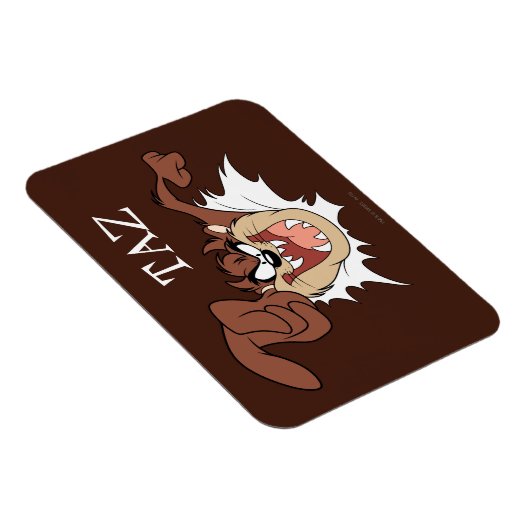 TAZ™ Burning Through Page Magnet (Rechte Seite)