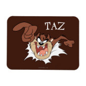 TAZ™ Burning Through Page Magnet (Horizontal)