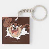 TAZ™ Burning Through Page Schlüsselanhänger (Rückseite)