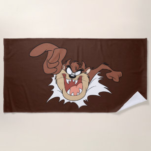 TAZ™ Burning Through Page Strandtuch