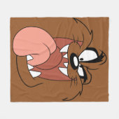 TAZ™ Crazy Smile Fleecedecke (Vorderseite (Horizontal))