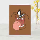 TAZ™ Crazy Smile Karte (Gelbe Blume)