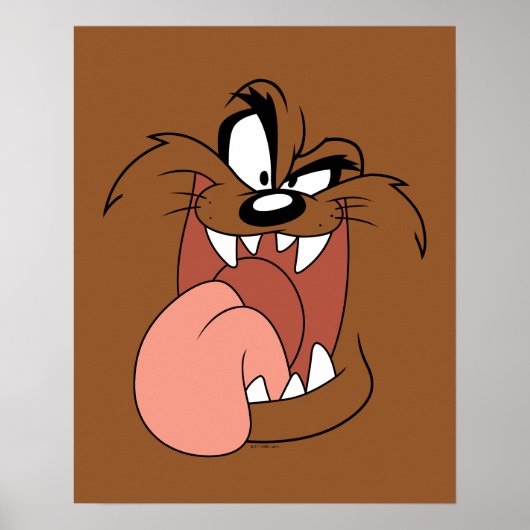 TAZ™ Crazy Smile Poster (Vorne)