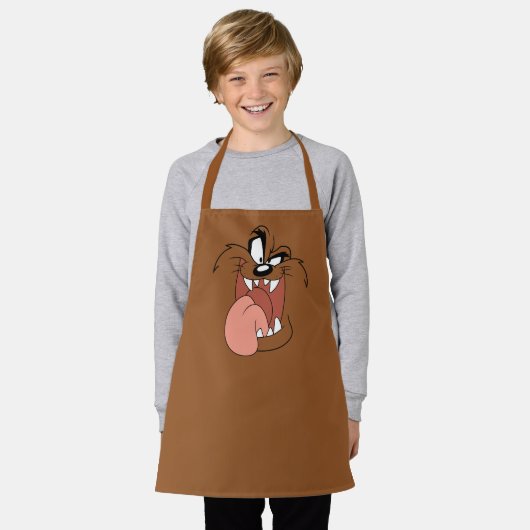 TAZ™ Crazy Smile Schürze (Getragen)