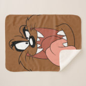 TAZ™ Crazy Smile Sherpadecke (Vorderseite (Horizontal))