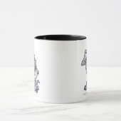 TAZ™ Denken künstlerisches Design Tasse (Zentrum)
