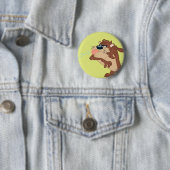 TAZ™, der die Zunge heraushält Button (Beispiel)