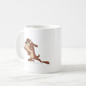TAZ™, der die Zunge heraushält Kaffeetasse (Vorderseite Links)
