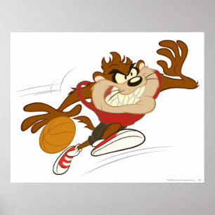 TAZ™ der Dribbling Cyclone Poster