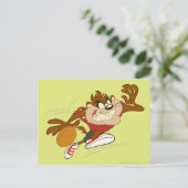 TAZ™ der Drilling Cyclone Postkarte (Stehend Vorderseite)