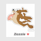 TAZ™, der durch die Luft fliegt Aufkleber (Blatt)