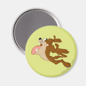 TAZ™, der durch die Luft fliegt Magnet (Vorderseite/Rückseite)