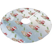 Taz - Der Sleepy Cat Weihnachtsbaumrock Polyester Weihnachtsbaumdecke (Schrägansicht)