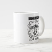 TAZ™ Der Teufel, den Sie kennen Jumbo-Tasse (Vorderseite Rechts)