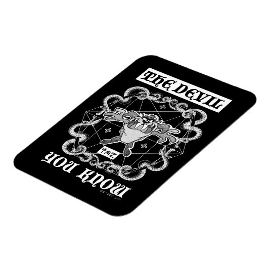 TAZ™ Der Teufel, den Sie kennen Magnet (Linke Seite)