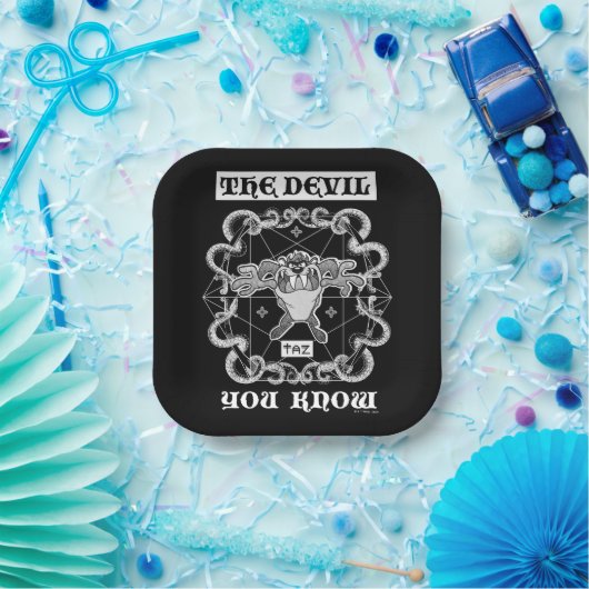 TAZ™ Der Teufel, den Sie kennen Pappteller (Party)