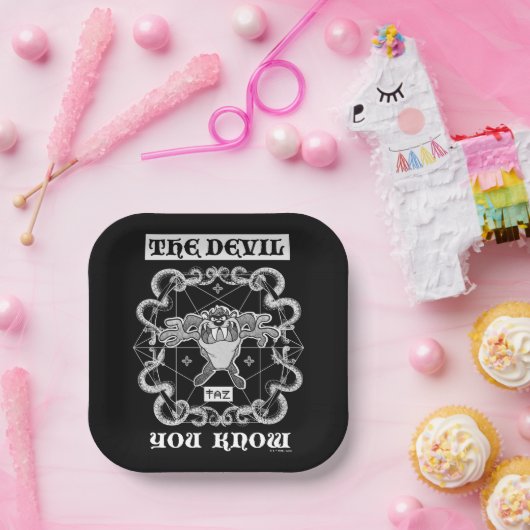 TAZ™ Der Teufel, den Sie kennen Pappteller (Party)