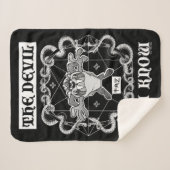 TAZ™ Der Teufel, den Sie kennen Sherpadecke (Vorderseite (Horizontal))