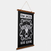 TAZ™ Der Teufel, den Sie kennen Wandteppich Mit Holzrahmen (Gewinkelt)