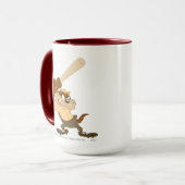 TAZ™ Der Zuhause-Run-Slugger Tasse (Vorderseite Links)