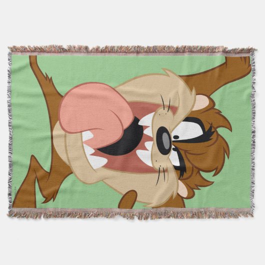 TAZ™ | Die Zunge raus halten Decke (Vorderseite)