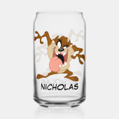 TAZ™ | Die Zunge raus halten Dosenglas (Vorderseite)